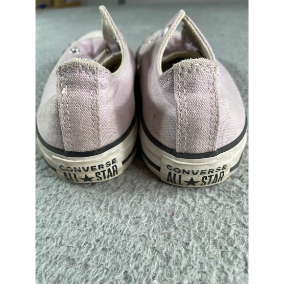 Converse Womens Shoes Womens Size 7 Purple Lavender Low Top Sneakers No Laces - Picture 5 of 7